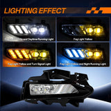 LED DRL Fog Lights for Nissan Versa 2023-2025 Car Interior Accessory MAGIC COLORM