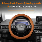 Ultra-Thin Leather Steering Cover for Honda Civic
