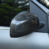 Carbon Fiber Rear Mirror Cover for Smart 453 Fortwo Car Interior Accessory GMUNI