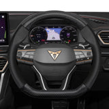 Matte Carbon Fiber Wheel Cover for Cupra Formentor