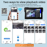 7Inch DVR Dashcam GPS with Wireless CarPlay Auto