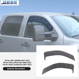 Front Window Louvre Vent for Chevy Silverado 2009 Car Interior Accessory HEBE