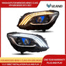 LED Matrix Headlights Black W205 15-21