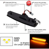 LED Side Marker Lamp Amber Turn Signal for BMW Z3 M 1996-2002 Car Interior Accessory iJDM
