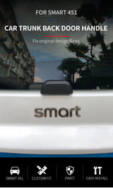Rear Trunk Door Handle Cover for Smart Fortwo 451 Car Interior Accessory GMUNI