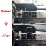 Adjustable Smart Wireless Charging Mount for Mercedes Benz GLK Car Phone Holder CATUSIKI