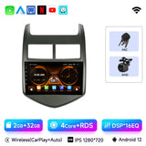 Android 12 Multimedia GPS Navigation for Chevrolet Aveo 2011–2015