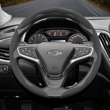 Anti-Slip Suede Steering Cover for Chevrolet Models