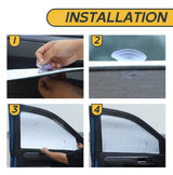 Aluminum Foil Window Visor Insulation for Silverado Sierra Car Interior Accessory HEBE