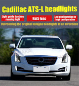 LED Projector Headlights for Cadillac ATS-L 2014–2018 Car Interior Accessory Aotsr