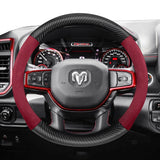 Suede Carbon Fiber Wheel Cover for Ram 1500 2500 3500
