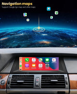 Snapdragon Wireless CarPlay Radio for BMW X5 X6 2007–2013