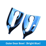 Stainless Steel Door Handle Covers for Smart Fortwo