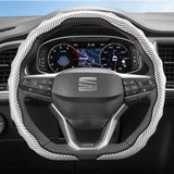 Carbon Fiber Snap-On Wheel Cover for Seat Ibiza