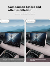 For BYD ATTO 3 Yuan Plus 2022-2025 Car Navigation Screen Frame Protector Car Interior Accessory OEM