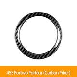 Steering Wheel Logo Trim for Smart 453