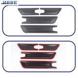 Door Anti-Scratch Plate for Jeep Wrangler JK 4-Door Car Interior Accessory HEBE