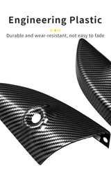 Carbon Fiber A-Pillar Cover Trim for Smart Fortwo Car Interior Accessory OEM
