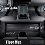 For Xpeng P7+ 2026 2027 Car TPE Floor Mats Waterproof Anti-Slip Liner Mat Foot Pads Car Interior Accessory My Zofia A