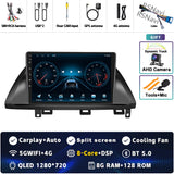 9-Inch QLED Android 15 Multimedia Player for Honda Odyssey