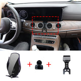 Smart Wireless Charging Phone Holder for Mercedes E Class