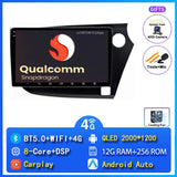 Android 15 Navigation GPS Multimedia Player for Honda Insight