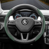 Anti-Slip Segmented Steering Wheel Cover for Skoda Cars