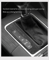 For Audi 8V A3 S3 (2014-2019) Sport Gear Shift Cover Panel Trim Frame Stickers Made of Alcantara Car Interior Tuning Accessor