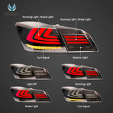 LED Tail Lights Sequential Signal Honda Accord 13-17