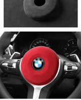 For BMW 1er 2er 3er 5er X1 X2 X3 X4 X5 X6 Steering Wheel Panel Cover Boot Decoration Anti Scratch Car Interior Tuning Accessory