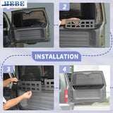 Tailgate Window Storage Enclosure for Suzuki Jimny Car Interior Accessory HEBE