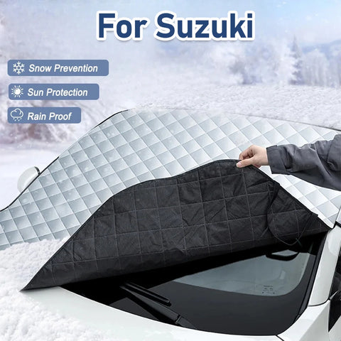 For Suzuki Swift Wagon R Jimny Sierra Spacia Ertiga Car Front Windshield Sunshade Car Interior Accessory OEM