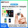 CarPlay Dongle Wireless 2in1 for Universal Systems Kit