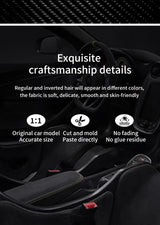 Carbon Fiber Control Panel Trim Sticker for Tesla Model 3 (2019-2023) / Y (2019-) Car Windows Control Panel Trim Sticker OEM