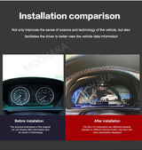 Digital LCD Instrument Cluster for BMW 3 Series 2013–2020 Android Head Unit Aotsr