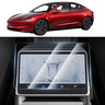 For Tesla Model3 Model 3 Highland 2024 2025 Rear Seat Screen Film Back Screen Tempered Glasses Menbrane Protector Accessories