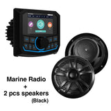 MP5 Marine Stereo Bluetooth Radio Waterproof for Boat UTV