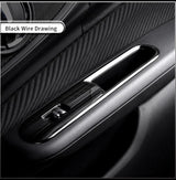 Chrome Window Switch Trim for Mini Cooper F56
