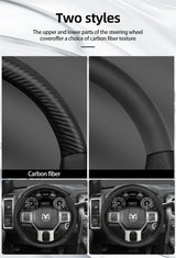 Matte Carbon Fiber Cover for Ram 1500 2500 3500