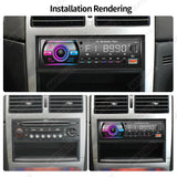 1Din Universal Bluetooth Car MP3 Radio with USB AUX