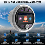 Marine Stereo Speaker Set with Bluetooth for RV Boat