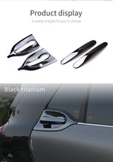 Stainless Steel Door Handle Covers for Smart Fortwo