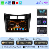 9-Inch Android 12 Head Unit for Toyota Yaris 2005–2012