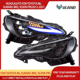 RGB LED Headlight with Animation for Subaru BRZ/Toyota 86 Car Interior Accessory VLAND