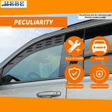 Aluminum Alloy Window Vent for Tahoe Suburban 2024 Car Interior Accessory HEBE
