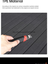 Xpeng G6 2023 2024 Xiaopeng G6 Waterproof Trunk Mat Dirt Proof Car Trunk Pad Modification