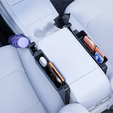 2-in-1 Foldable Car Steering Wheel Desk Tray with Carbon Fiber Design Car Interior Accessory OEM