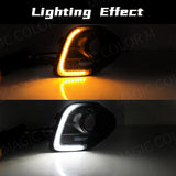 DRL Turn Signal Light for Mitsubishi Lancer 2015 LED Ambient Light MAGIC COLORM