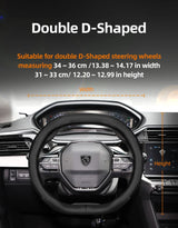 Ultra-Thin Breathable Leather Wheel Cover Peugeot