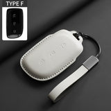 Leather Car Key Case Cover for Lynk & Co Z20 Z10